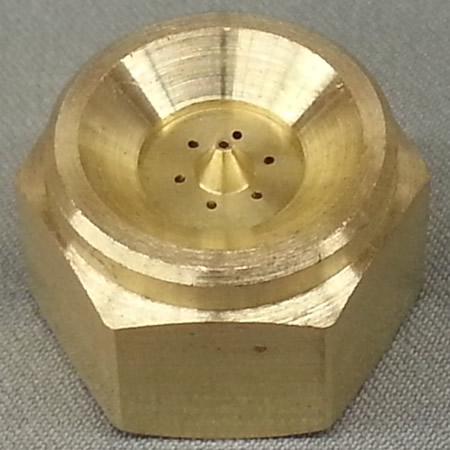 Swirl Pattern (6-Hole) CF Nozzle Assembly .012 Diameter